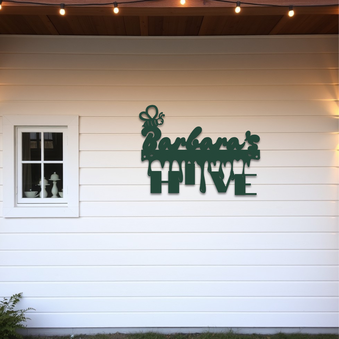 Honey Hive Sign